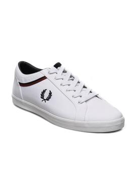 Sneaker Fred Perry Baseline Canvas Bianco
