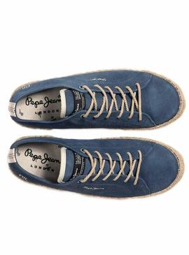 Sneaker Pepe Jeans Tourist Blu per Uomo