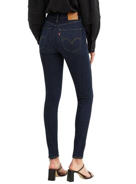 Jeans Levis Mile High Oscuro per Donna