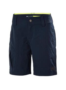 Bermudas Helly Hansen Cargo Blu Navy per Donna