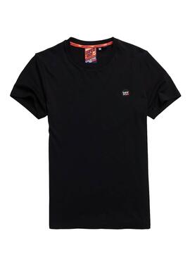 T-Shirt Superdry Collettivo Nero per Uomo