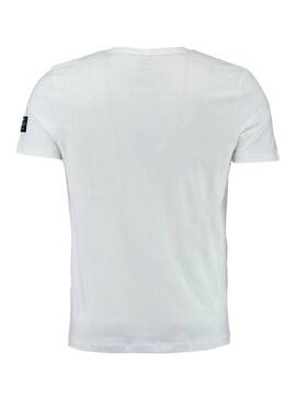 T-Shirt Ecoalf Natal Bianco per Uomo