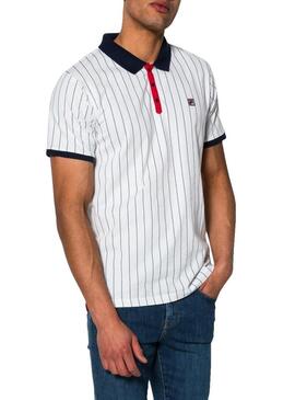 Polo Fila Sport Bianco per Uomo