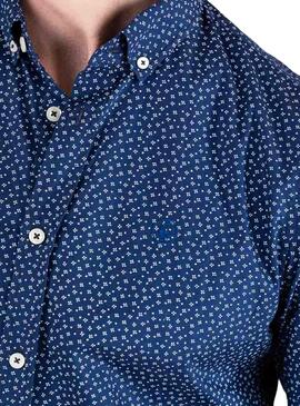 Camicia El Ganso Fiori Blu per Uomo