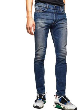 Jeans Diesel Tepphar Blu per Uomo