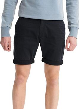 Bermudas Superdry International Chino Blu Navy Uomo