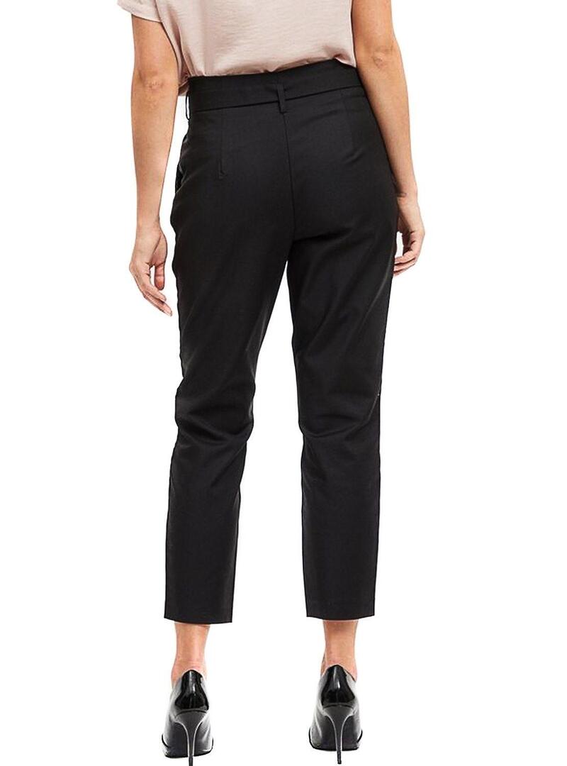 Pantaloni Vila Sofina Neri Donna