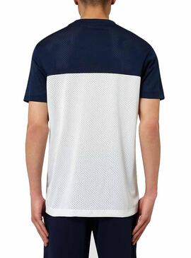 T-Shirt Napapijri Setaccio Bianco per Uomo