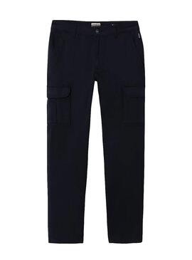 Pantaloni Napapijri Moto Blu Navy per Uomo
