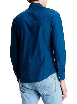 Camicia Levis Sunset 1 Blu per Uomo