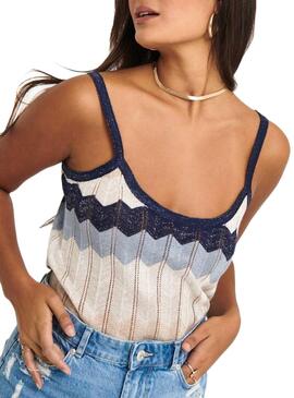 Top Only Lanah Blu per Donna