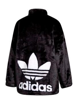 Giacca Adidas Pelo Nero per Donna