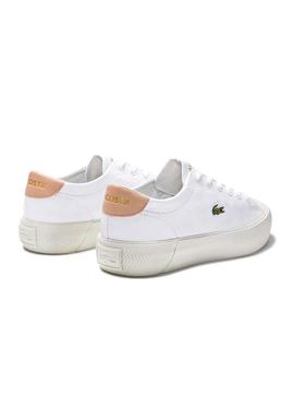 Sneaker Lacoste Gripshot Bianco per Donna