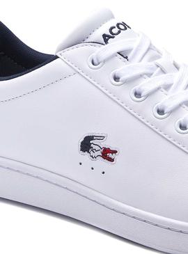 Sneaker Lacoste Carnaby Tri Bianco per Uomo