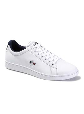 Sneaker Lacoste Carnaby Tri Bianco per Uomo