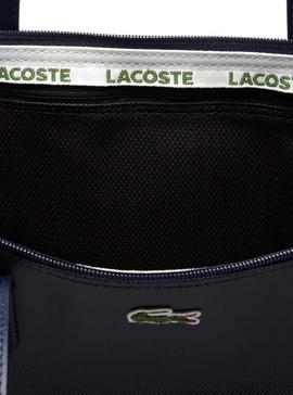 Borsa Lacoste Vertical Shopping Blu Navy