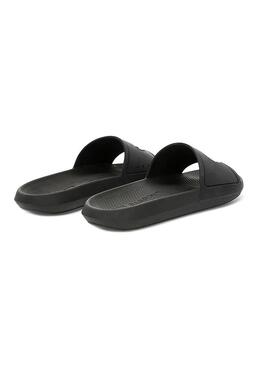 Infradito Lacoste Crocos Slide 119 Nero Uomo