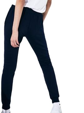 Pantaloni Lacoste XF3168 Blu Navy Donna
