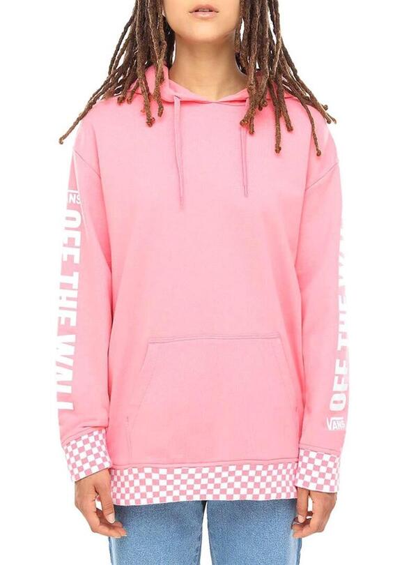 vans felpe rosa