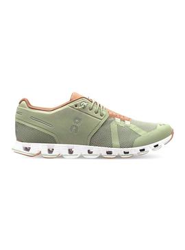 Sneaker On Running Cloud Leaf Verde per Donna