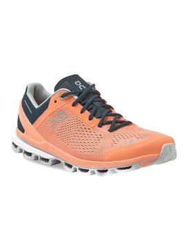 Sneaker On Running CloudSurfer Coral Navy Donna