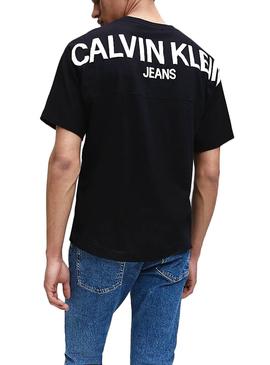 Felpe Calvin Klein Jeans Logo posteriore Nero Uomo