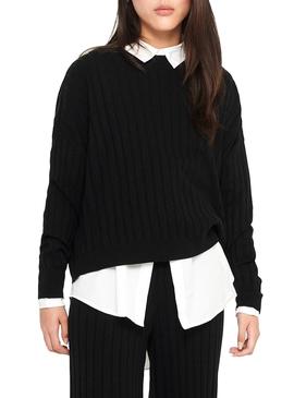 Pullover Only Tessa Strutturato Nero per Donna