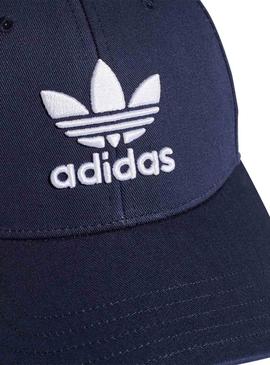 Berretto Adidas Trefoil Baseball Blu Navy Unisex