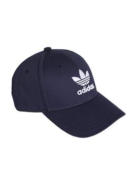 Berretto Adidas Trefoil Baseball Blu Navy Unisex