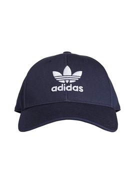 Berretto Adidas Trefoil Baseball Blu Navy Unisex