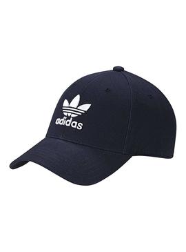 Berretto Adidas Trefoil Baseball Blu Navy Unisex