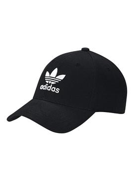 Berretto Adidas Trefoil Baseball Nero Uomo e Donna