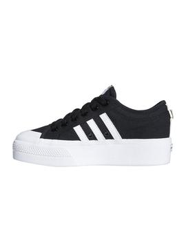 Sneaker Adidas Nizza Platform Nero per Donna