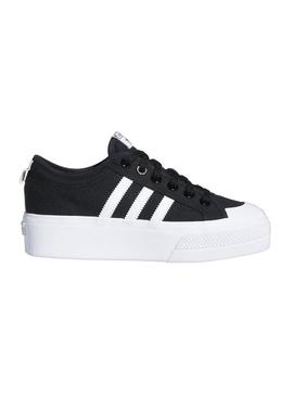 Sneaker Adidas Nizza Platform Nero per Donna