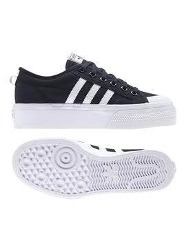 Sneaker Adidas Nizza Platform Nero per Donna