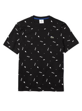 T-Shirt Lacoste LIVE Stampa coccodrillo Uomo