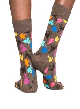 Calze Happy Socks Deer Brown Woman