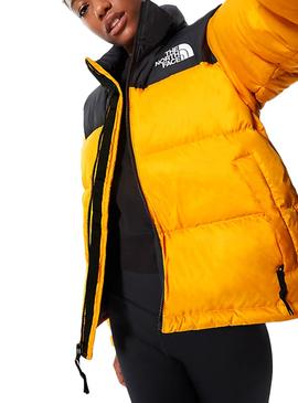 Giubbotto The North  Face Nuptse 1966 Giallo Donna