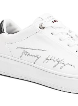 Sneaker Tommy Hilfiger Signature Bianco Donna