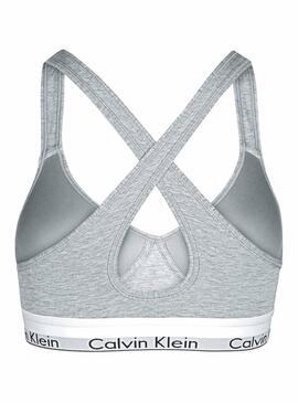 Calvin Klein Lift Grey Bralette Da Donna
