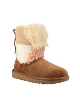 Stivales UGG Classic Charm Patch Fluff