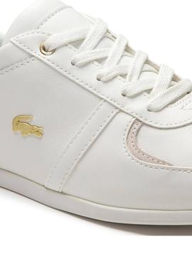Sneaker Lacoste Rey Sport 120 Bianco per Donna