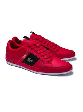Sneaker Lacoste Chaymon 0120 Rosso per Uomo