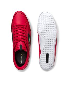 Sneaker Lacoste Chaymon 0120 Rosso per Uomo