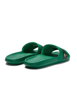 Flip flops Lacoste Croco Slide 012 Verde per Uomo
