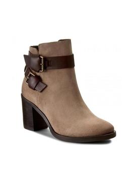 Booties Tommy Hilfiger Ivory Tan