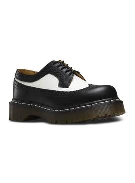 Shoe Dr.Martens Brogue 3989 Smooth Black-White
