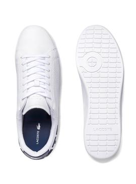 Sneaker Lacoste Carnaby Evo Bianco per Uomo.