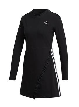 Vestito Adidas Pleat Nero per Donna