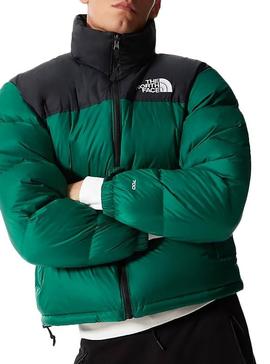 Giubbotto The North  Face Nupse Verde per Uomo